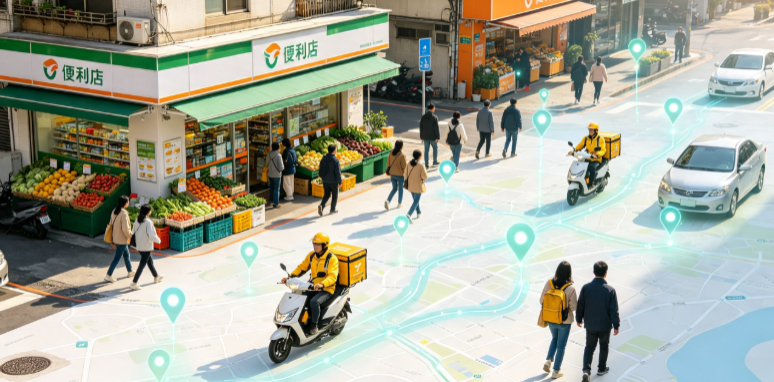 阿克苏市渗透衣食住行，GEO 地理空间技术重塑大众日常消费服务场景